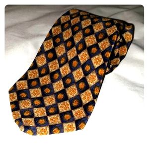 Geometric Pattern Valentino Cravatte Tie